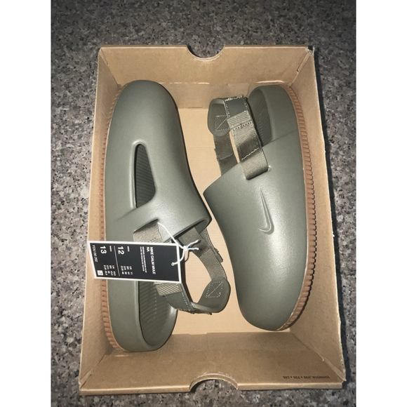 Nike‎ Calm Men\'s Mules Removable/Adjustable Strap Olive Size 12 main image 7